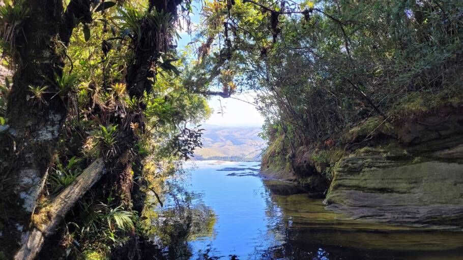A famosa Janela do Céu, um dos pontos turísticos mais fotografados do Brasil