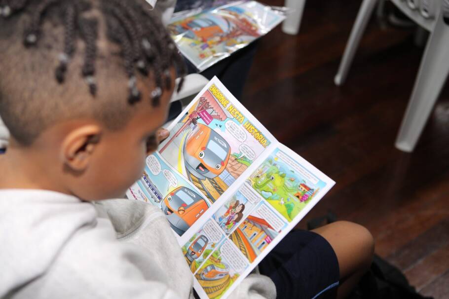 O gibi é uma produção 100% autoral da TIC Trens