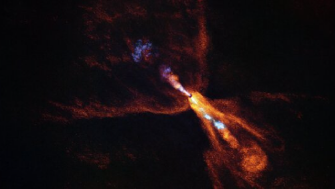 O processo que dá origem a planetas começa em torno das chamadas estrelas-bebê – Crédito: ALMA(ESO/NAOJ/NRAO)/M. McClure et al.