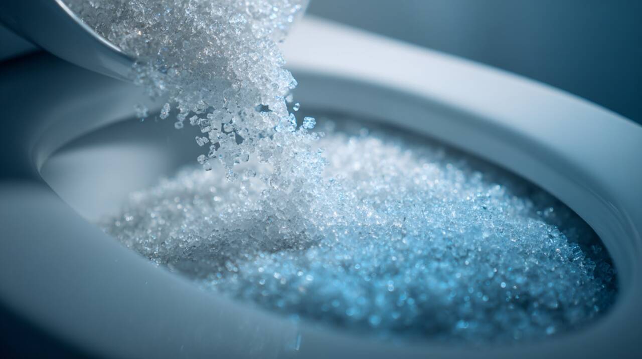 O sal grosso é conhecido por suas propriedades abrasivas e sua capacidade de absorver a umidade