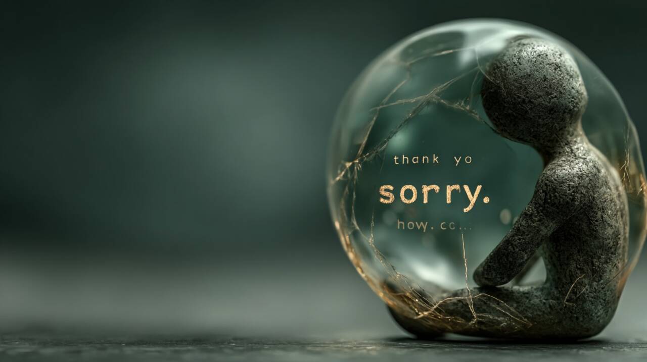 O hábito de se desculpar a todo momento costuma surgir a partir de figuras e experiências do passado