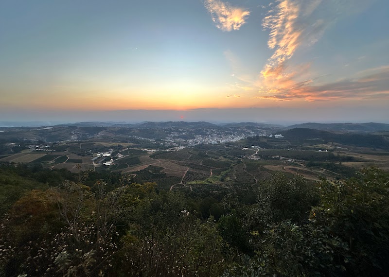 Vista panorâmica de Serra Negra