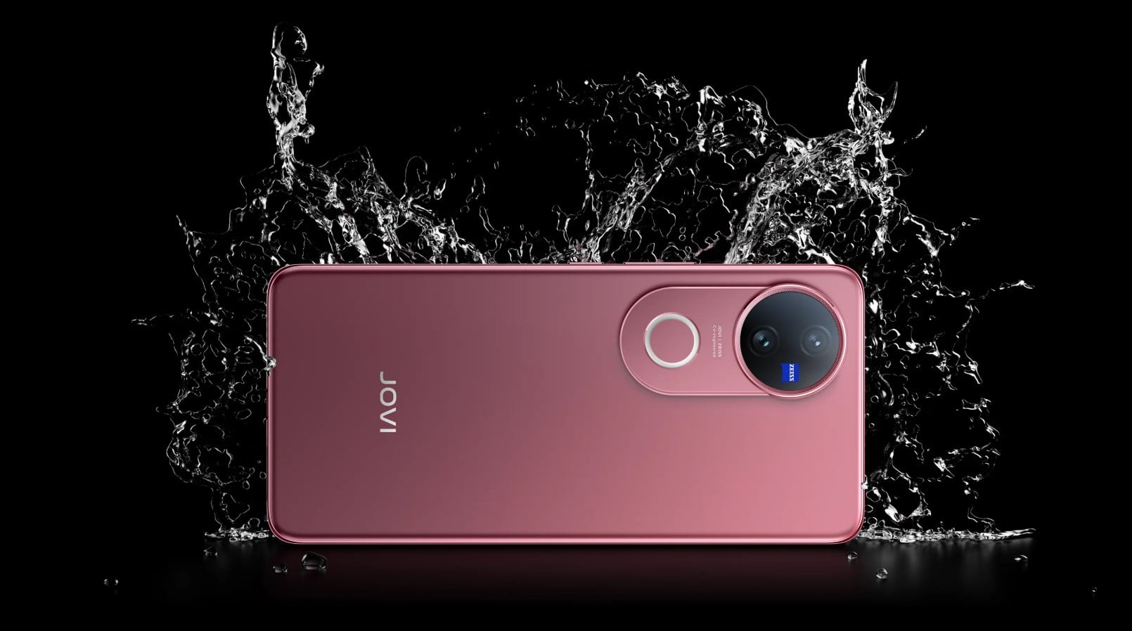 O celular Jovi 50V tem três câmeras de 50MP da Zeiss