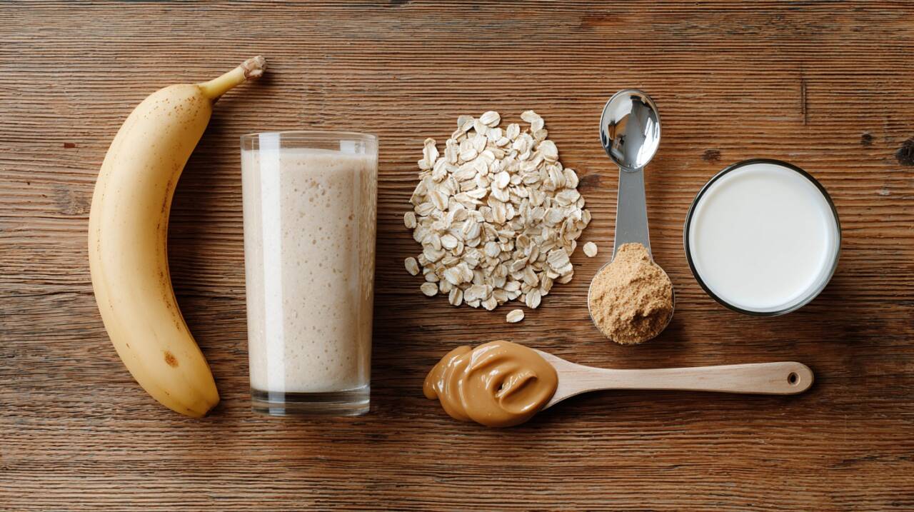 Preparar um smoothie de proteína com nozes e aveia tem se tornado uma escolha frequente para pessoas que desejam aumentar a massa muscular
