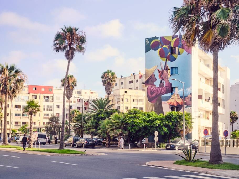 O Royal Mansour Casablanca oferece um tour de Street Art exclusivo aos hóspedes