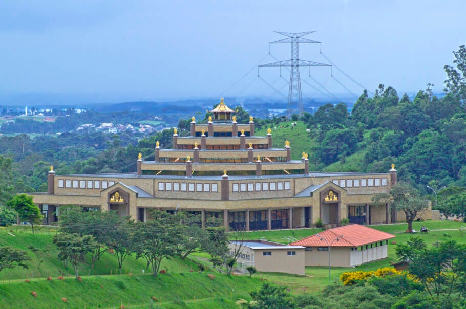 Templo Pela Paz Mundial, em Cabreúva