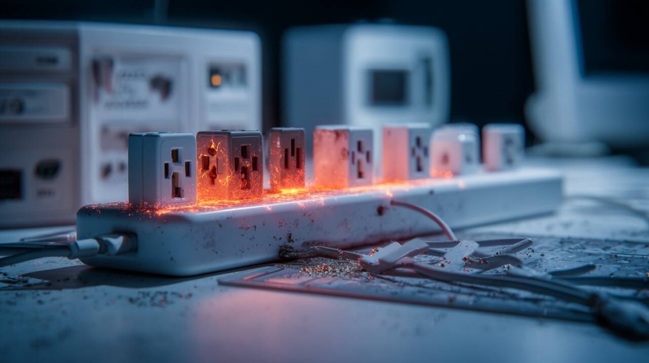 Extensões elétricas são projetadas para suportar uma determinada carga