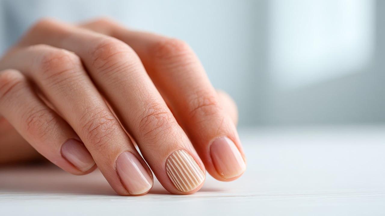 As linhas nas unhas podem se apresentar em formatos variados e têm origens diversas