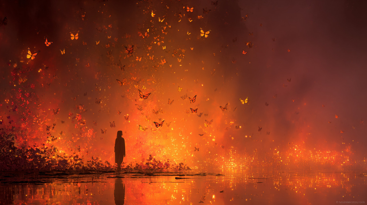 O fogo costuma carregar uma carga simbólica ligada à transformação e à renovação