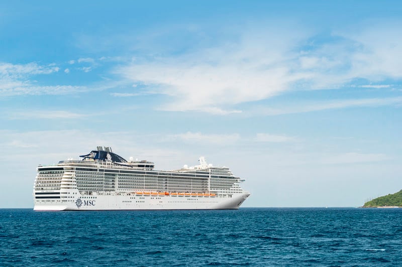 O MSC Preziosa é um dos navios que estarão no Brasil na temporada 2025/2026