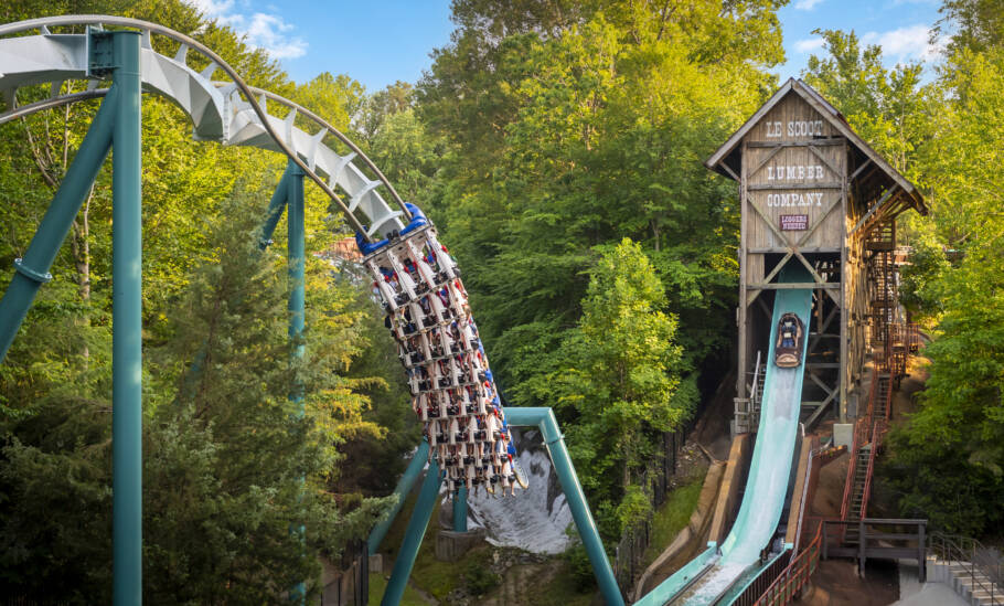 O Busch Gardens Williamsburg foi eleito o parque temático mais bonito de 2025