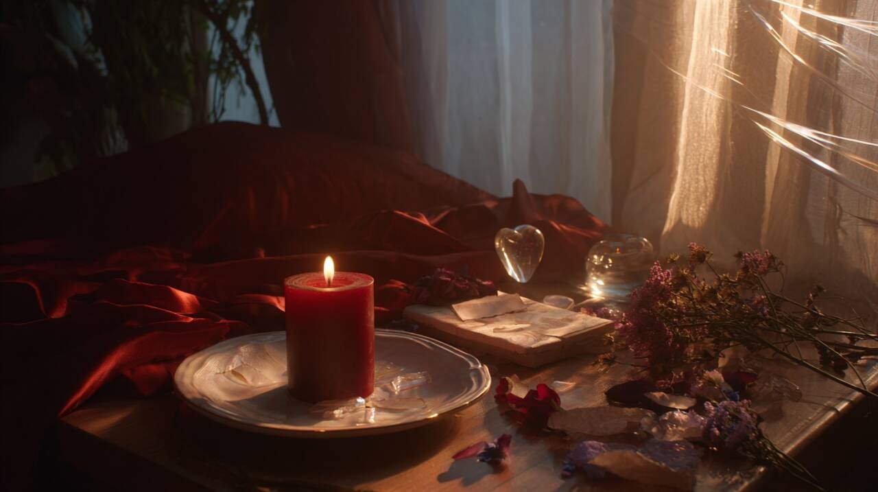 A realização de uma simpatia para conquistar alguém de maneira discreta envolve uma sequência de passos