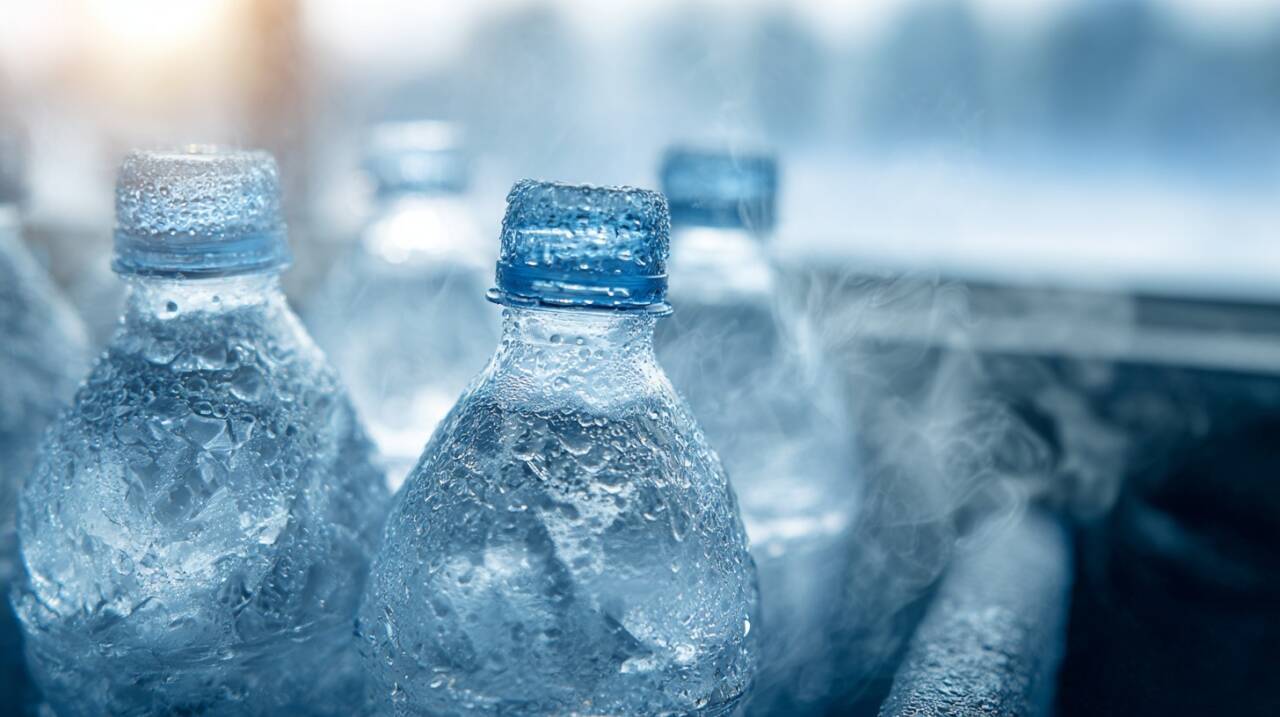 O uso de garrafas de água congelada para resfriar a casa revela-se muito útil em diferentes contextos
