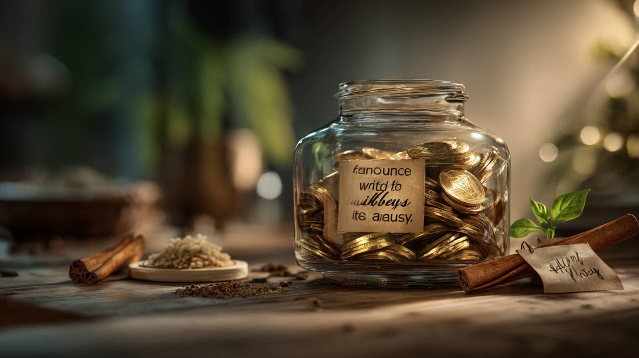 A localização do frasco com moedas é um dos pontos mais importantes para que o ritual funcione