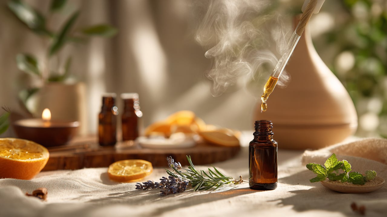 A qualidade do óleo essencial depende de sua origem e pureza