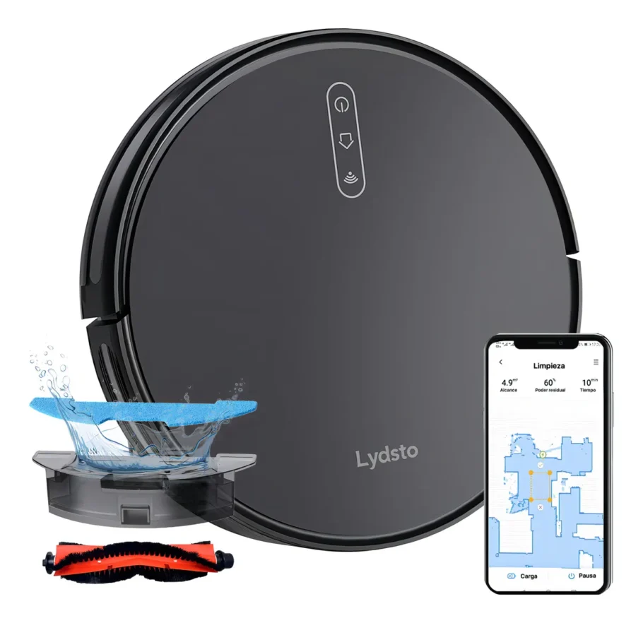 Aspirador robô da Lydsto com 60% OFF