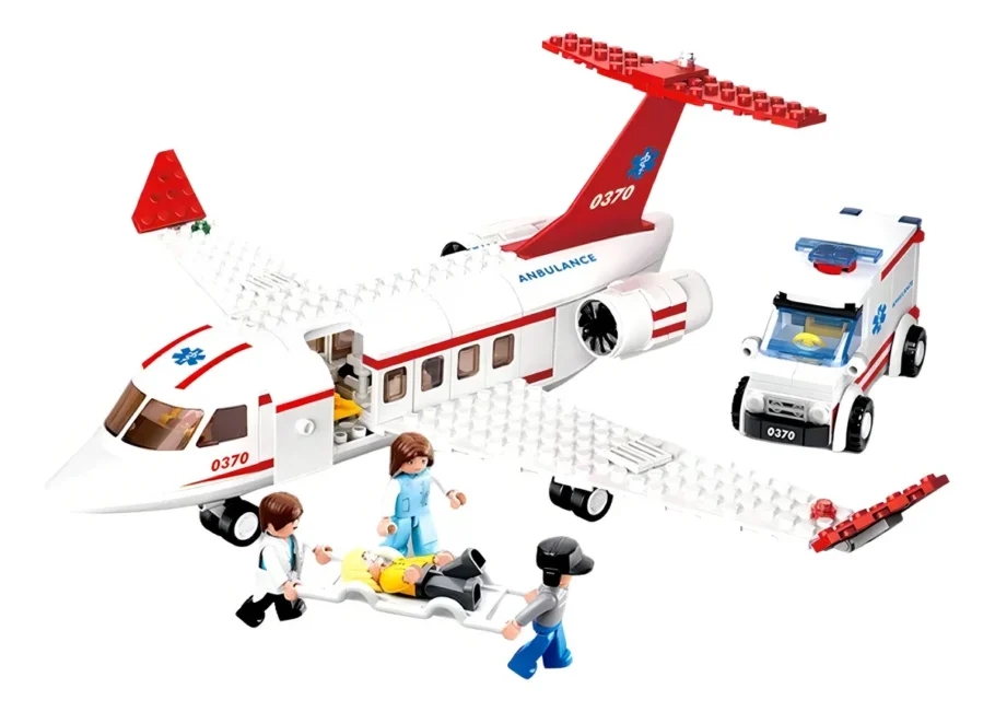 Lego avião de resgate por R$ 145,87 (8% OFF)