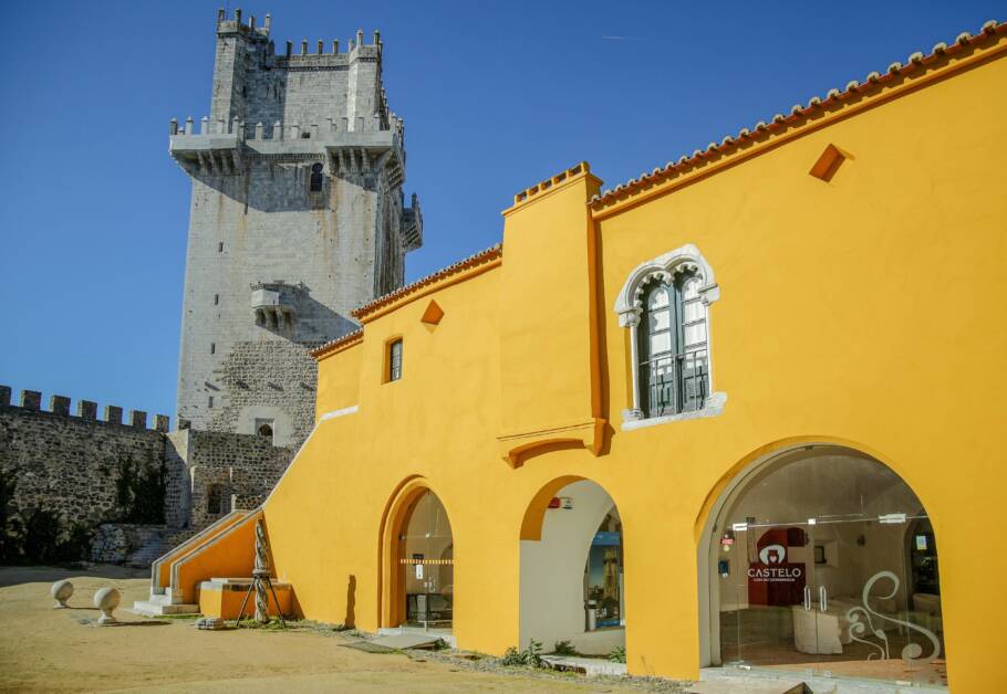 O Castelo de Beja é o monumento mais emblemático da cidade