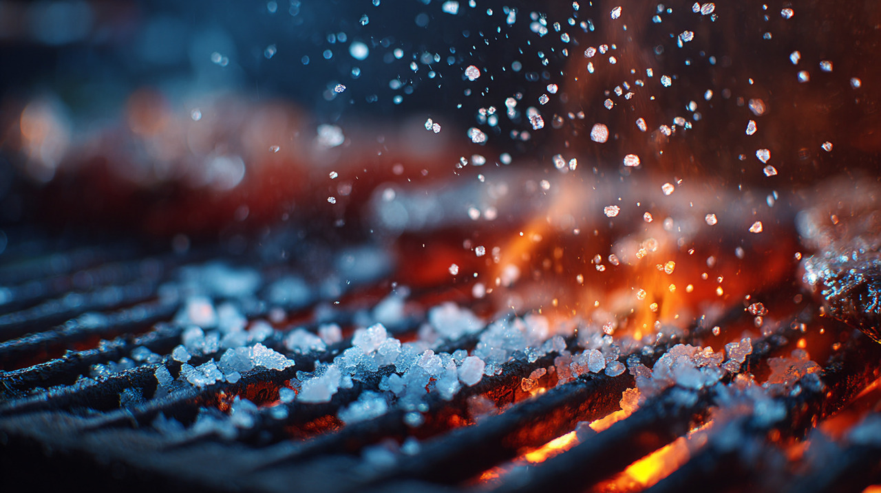 A fumaça em excesso pode alterar o sabor dos alimentos, deixando-os amargos ou impregnados