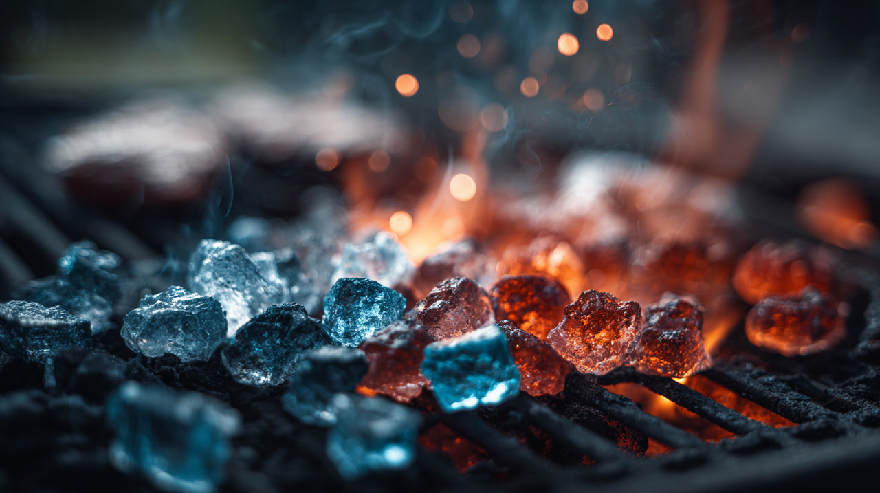 A fumaça em excesso pode alterar o sabor dos alimentos, deixando-os amargos ou impregnados