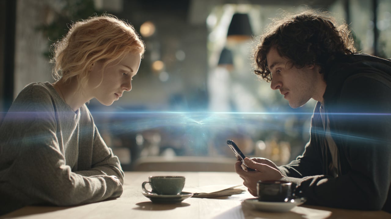 Nem sempre mexer no celular durante uma conversa está relacionado à falta de interesse