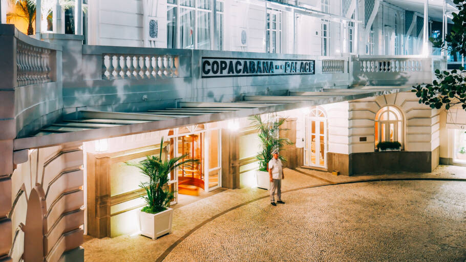 O Copacabana Palace foi eleito o melhor hotel da América do Sul pela prestigiada revista “Condé Nast Traveller”