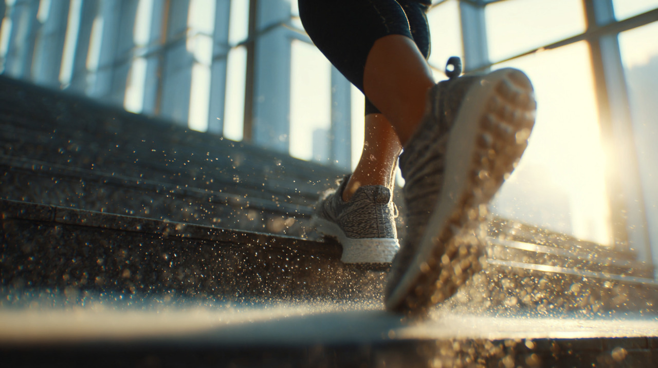 O corpo responde de maneira intensa ao esforço de subir escadas
