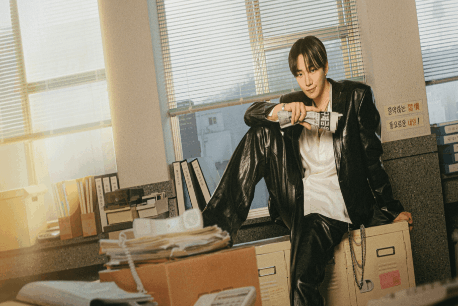 Em “Typhoon family”, Kang Tae-pung faz de tudo para salvar a empresa que herdou (Imagem: Reprodução digital | Netflix)