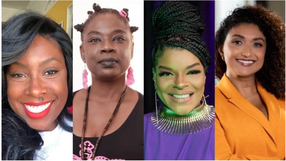 Cris Guterres, Sharylaine, Thulla Melo e Viviane Duarte participam do evento