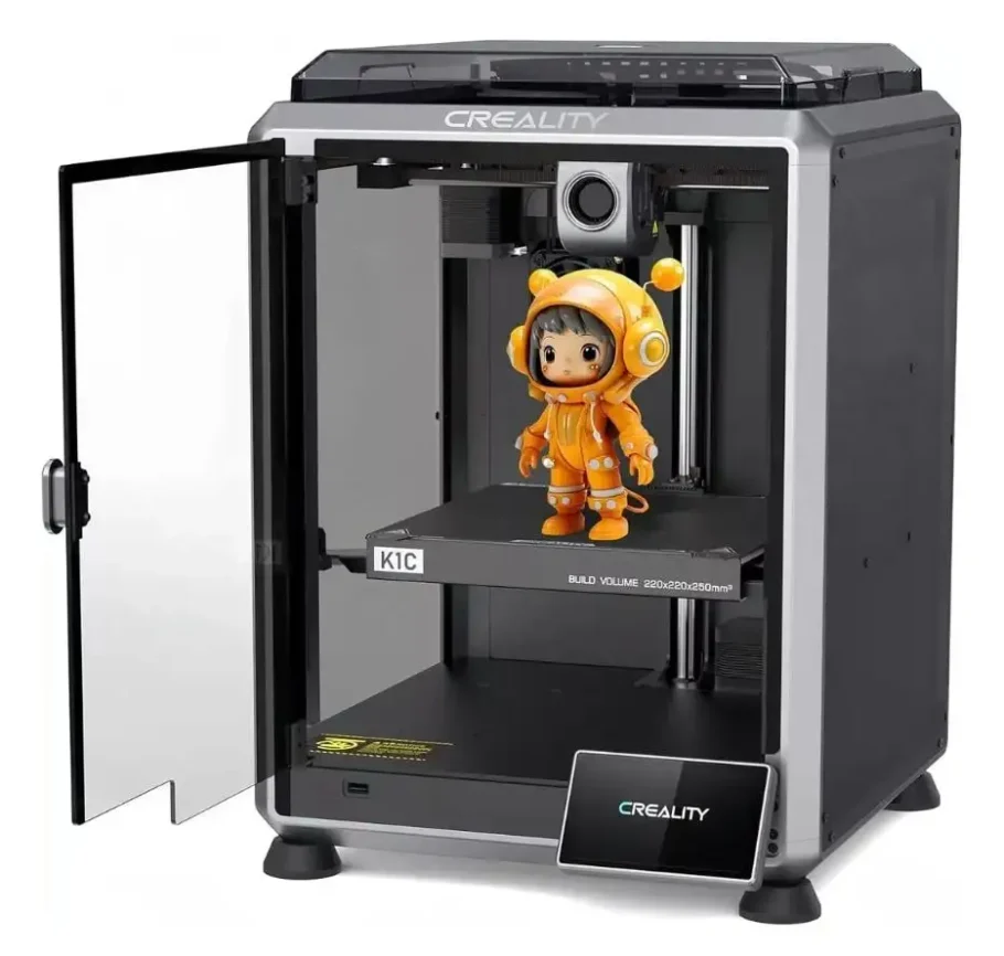 A impressora 3D Creality K1C sai por R$4.597 em até 12x sem juros