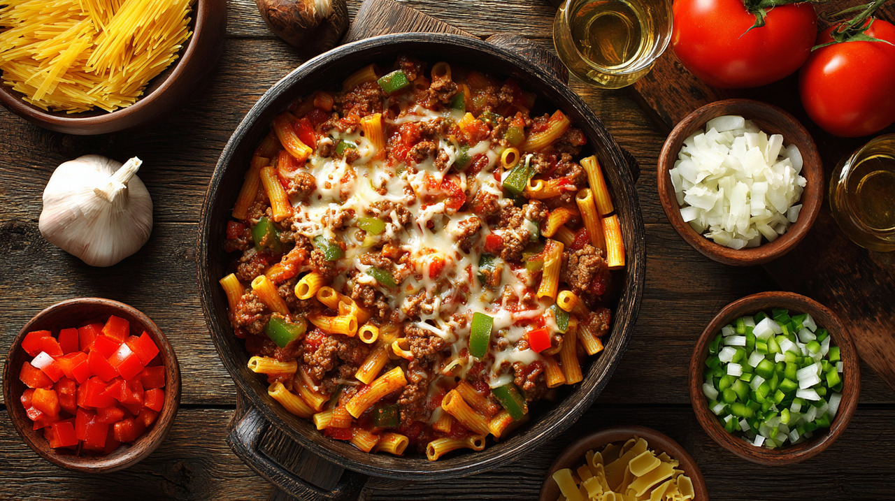 Essa receita mistura proteínas, carboidratos e vegetais de forma equilibrada