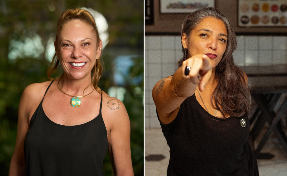 Cathy Birle, fundadora do Be Hunter e Head de conteúdo e eventos do Misses at Work, e Dani Mozer, Co-Fundadora do Misses at Work