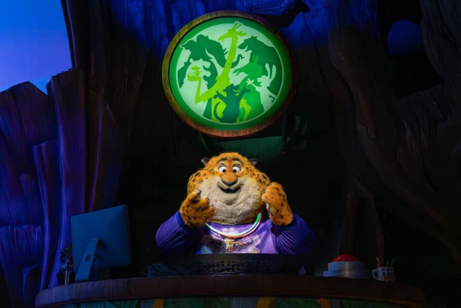 O personagem Clawhauser terá seu visual renovado