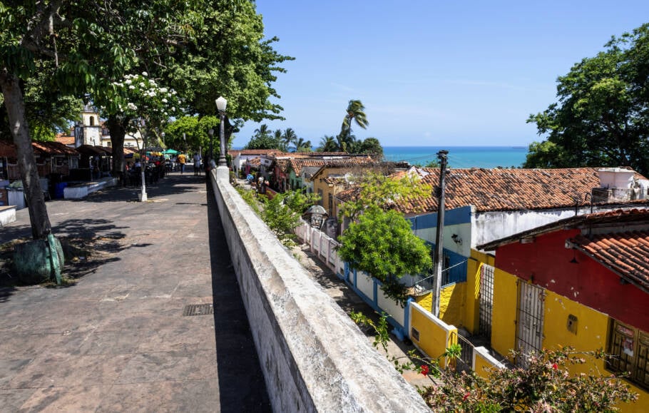 Centro antigo de Olinda, em Pernambuco