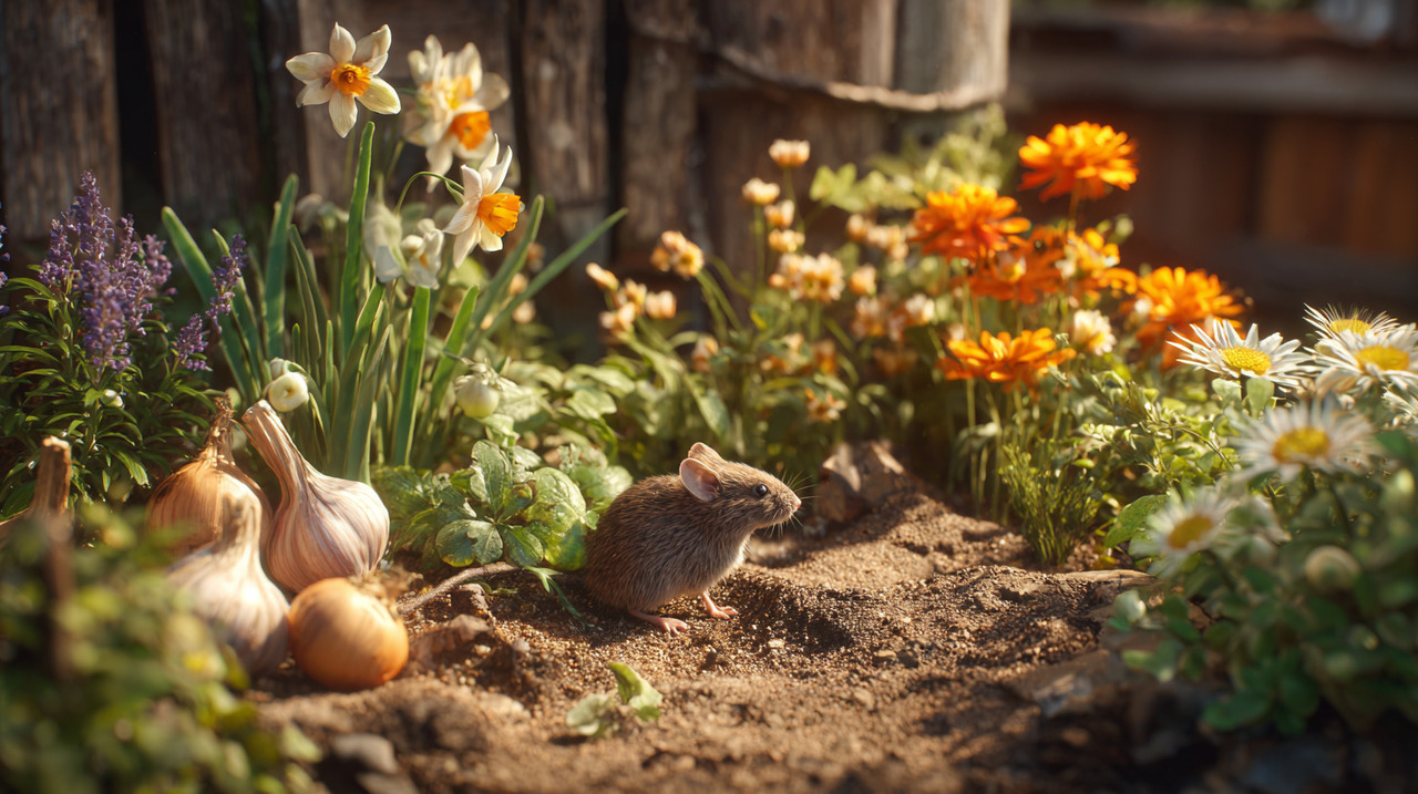 Algumas ervas e temperos comuns possuem odores fortes que incomodam os roedores