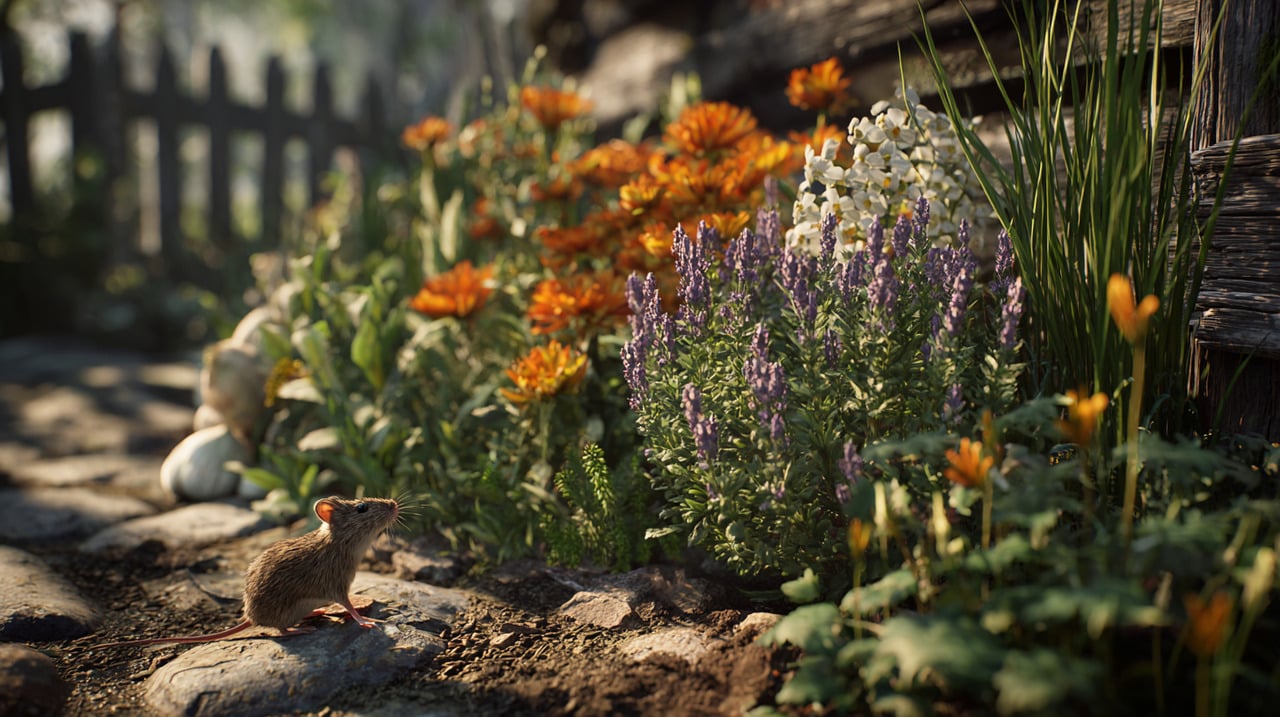 Algumas ervas e temperos comuns possuem odores fortes que incomodam os roedores