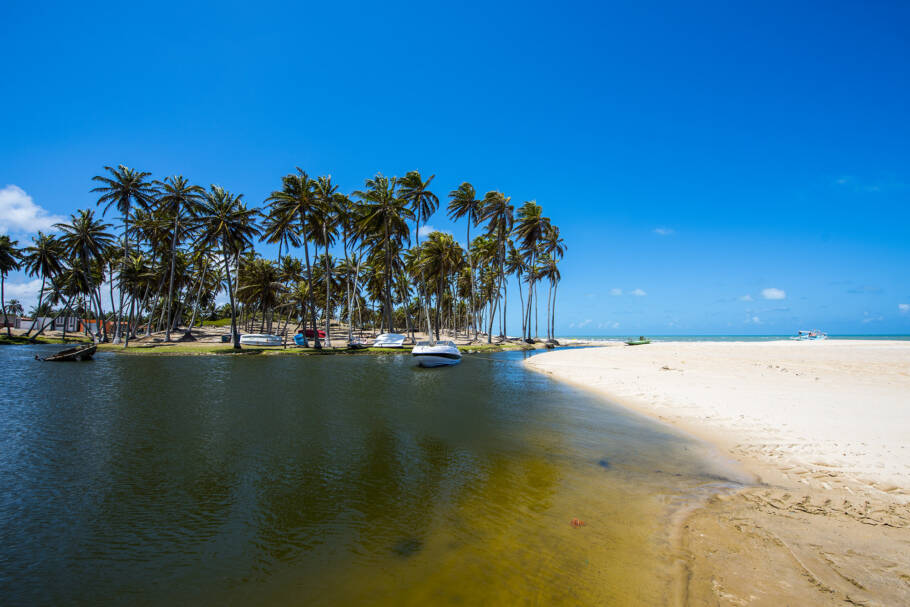 Rio do Fogo fica a 87 km de Natal