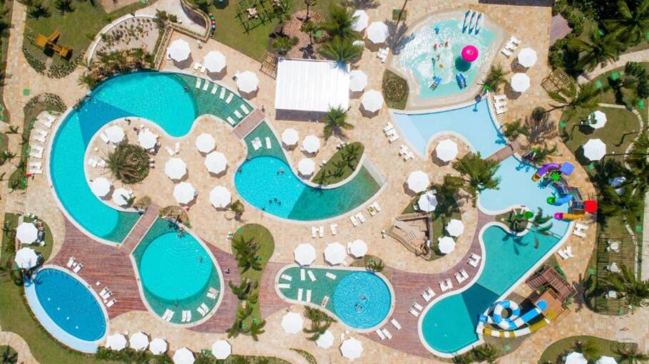 Piscinas é o que não faltam no Salinas Maragogi All Inclusive Resort