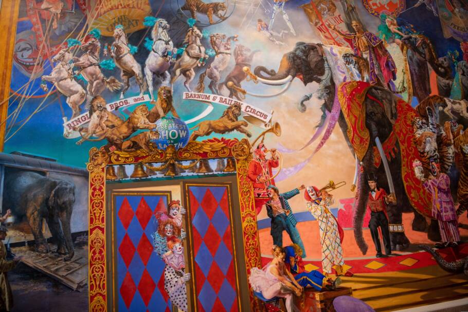 O Museu do Circo é uma das atrações na cidade de Sarasota