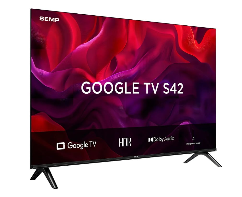 A Semp de 32 polegadas Led HD Android custa R$929 no Mercado Livre