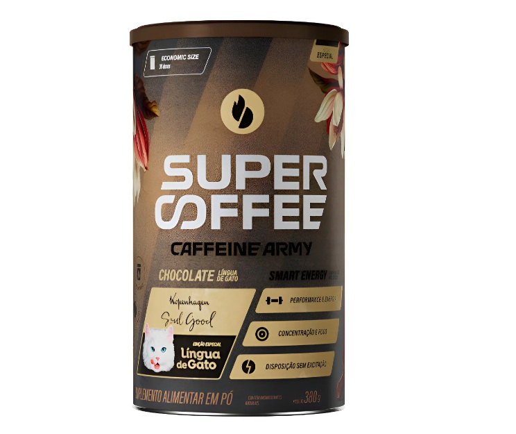 O supercoffee Língua de Gato sai por R$197,82