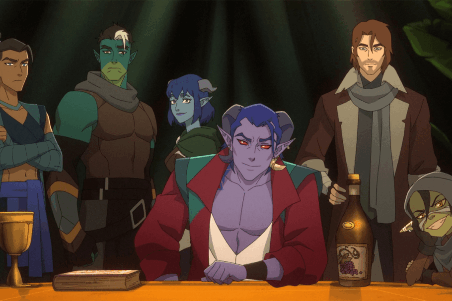 Em “The Mighty Nein”, um grupo de desajustados precisa se unir para salvar o mundo (Imagem: Reprodução digital | Prime Video)