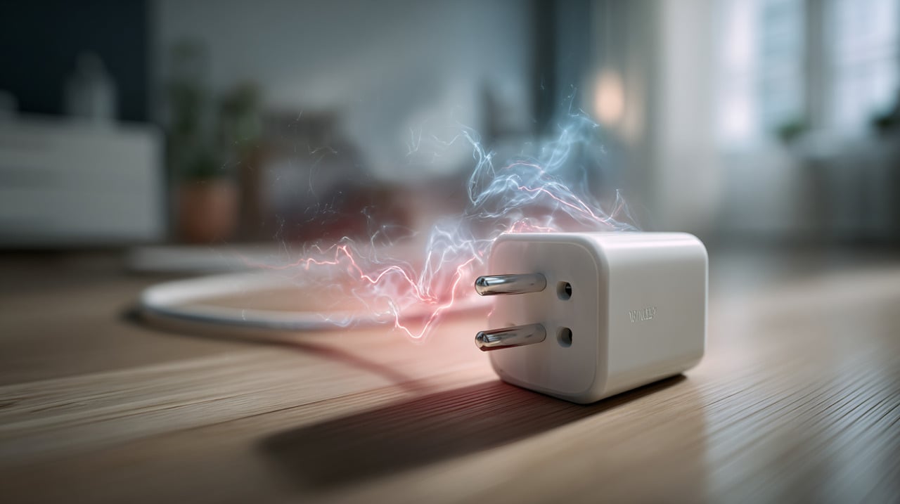 Deixar o carregador conectado por dias pode representar perigo em algumas situações