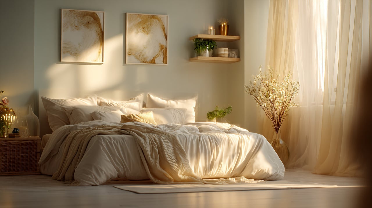 Além dos quadros, diversos elementos decorativos comuns nos quartos brasileiros também merecem atenção segundo os princípios do Feng Shui