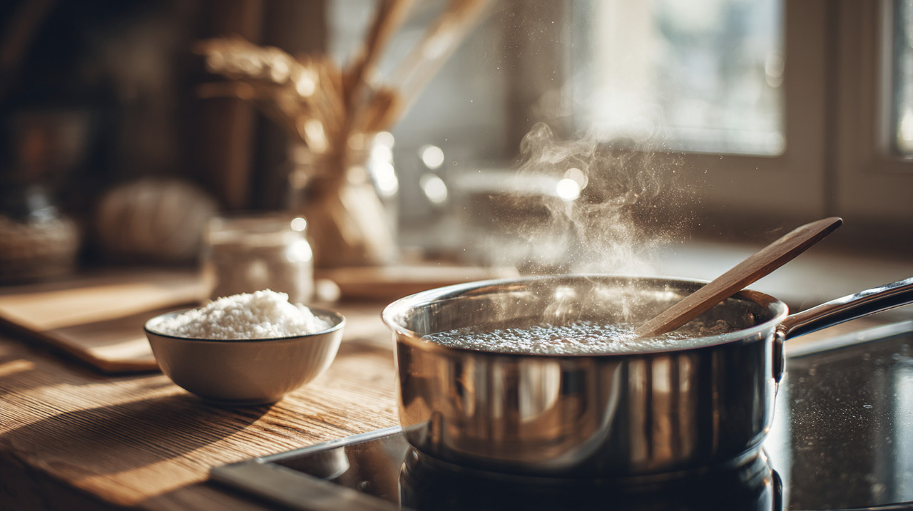 O problema acontece porque os restos de comida se fixam no fundo da panela em altas temperaturas