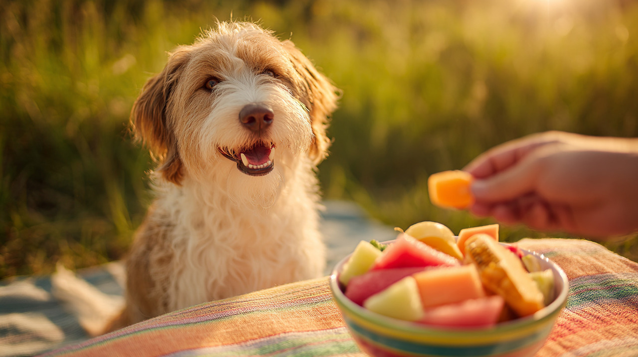 É possível encontrar uma variedade de frutas seguras para os cachorros