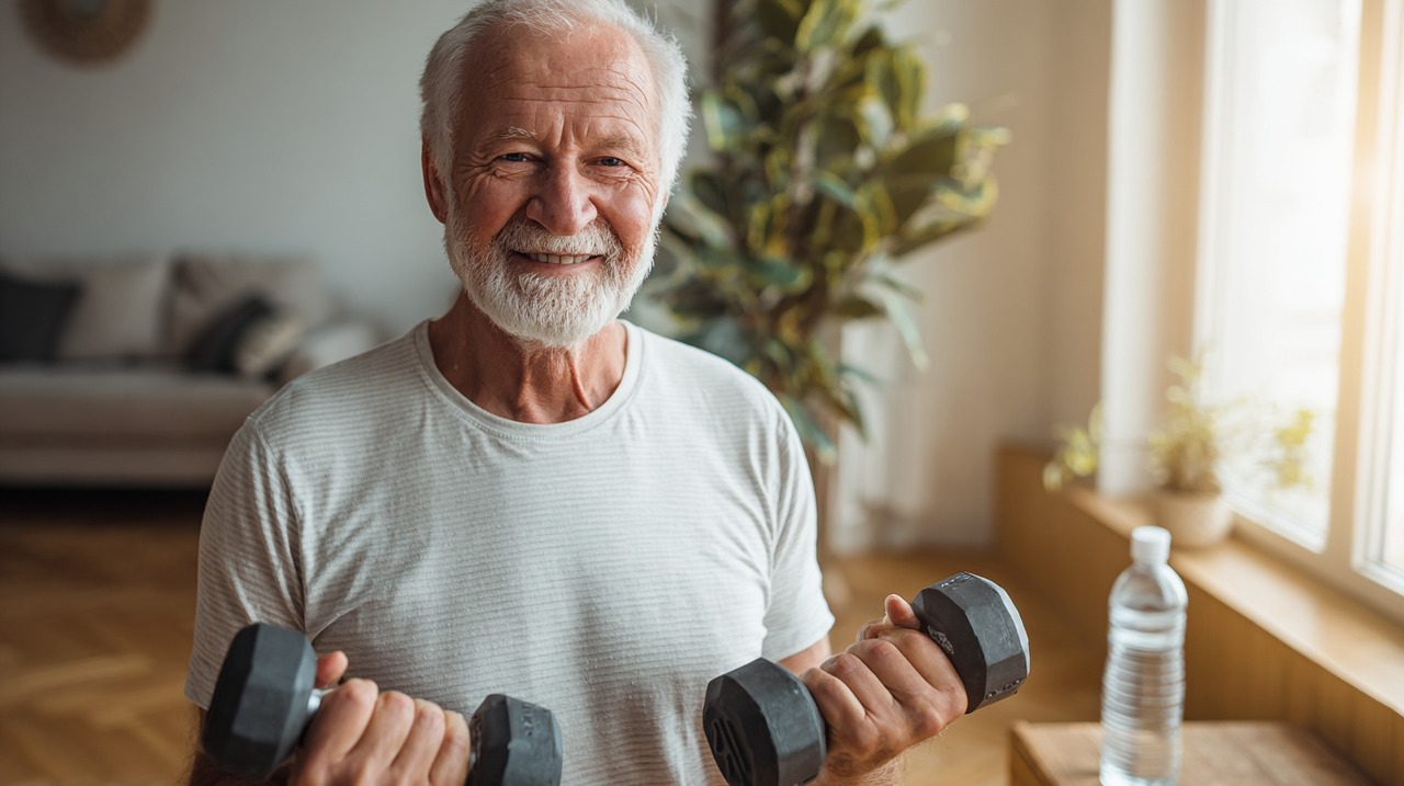 Um dos principais benefícios dos exercícios de força para idosos está relacionado à preservação da massa magra