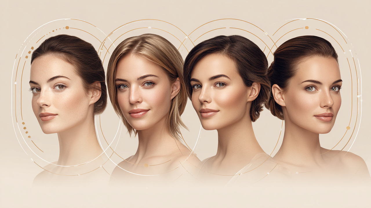 Reconhecer o próprio formato facial é o primeiro passo antes de optar por um estilo de cabelo ou orientação de maquiagem