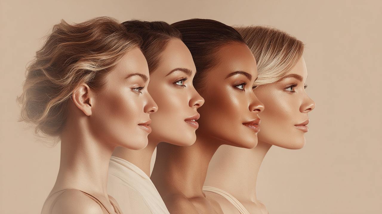 Reconhecer o próprio formato facial é o primeiro passo antes de optar por um estilo de cabelo ou orientação de maquiagem