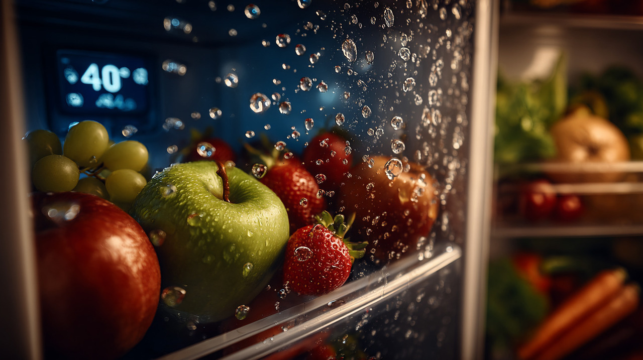 O compartimento conhecido popularmente como “crisper” é uma gaveta localizada na parte inferior da geladeira